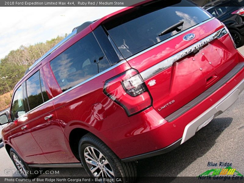 Ruby Red / Medium Stone 2018 Ford Expedition Limited Max 4x4