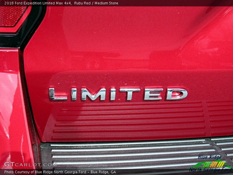 Ruby Red / Medium Stone 2018 Ford Expedition Limited Max 4x4