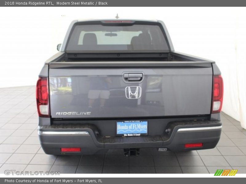 Modern Steel Metallic / Black 2018 Honda Ridgeline RTL