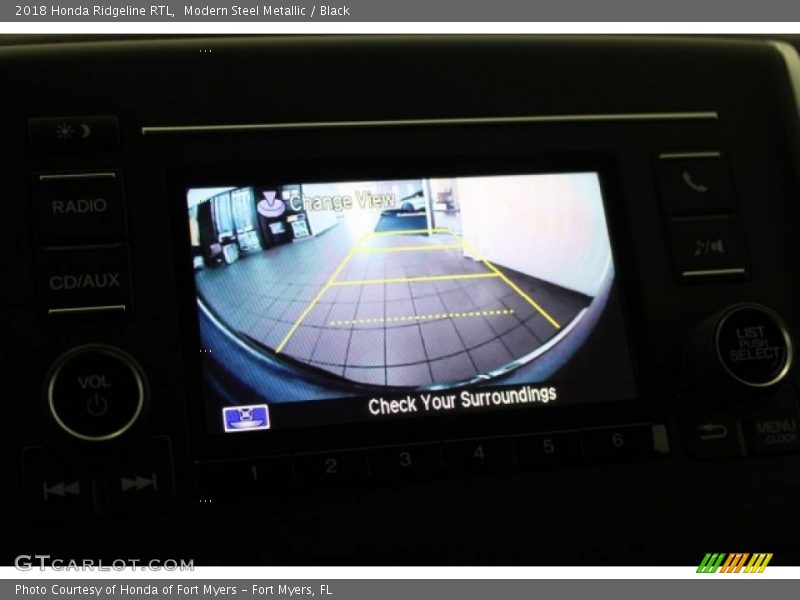 Modern Steel Metallic / Black 2018 Honda Ridgeline RTL