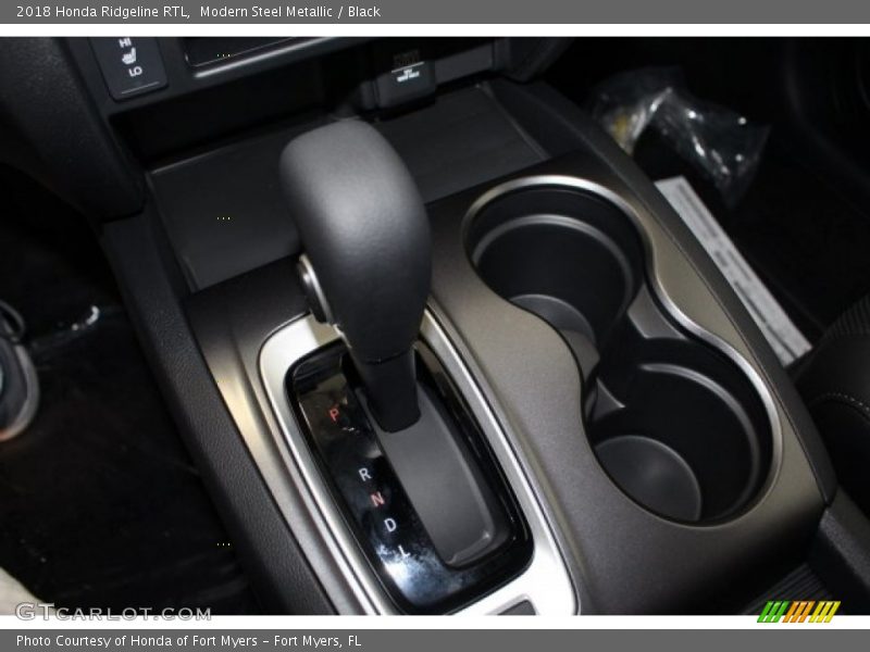Modern Steel Metallic / Black 2018 Honda Ridgeline RTL