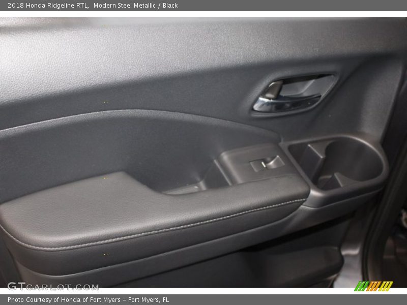 Modern Steel Metallic / Black 2018 Honda Ridgeline RTL