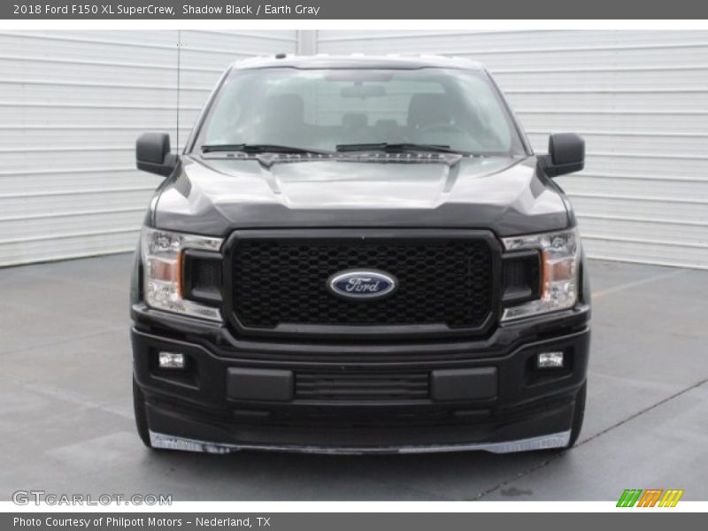 Shadow Black / Earth Gray 2018 Ford F150 XL SuperCrew