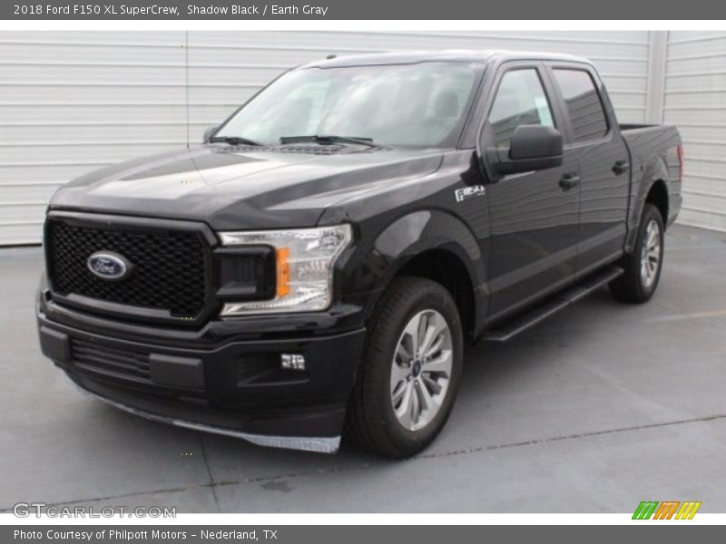Shadow Black / Earth Gray 2018 Ford F150 XL SuperCrew
