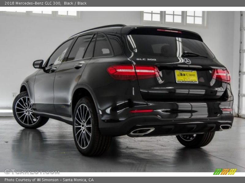 Black / Black 2018 Mercedes-Benz GLC 300