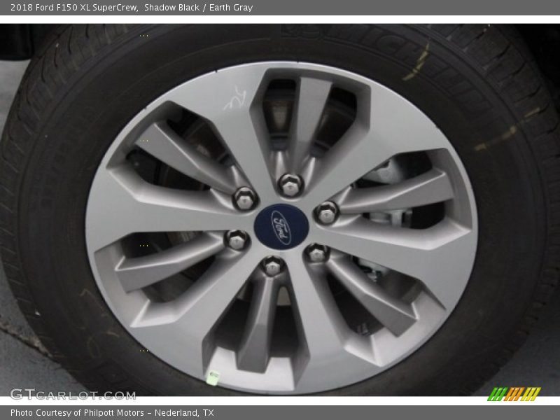 Shadow Black / Earth Gray 2018 Ford F150 XL SuperCrew