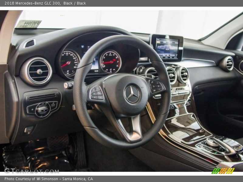 Black / Black 2018 Mercedes-Benz GLC 300