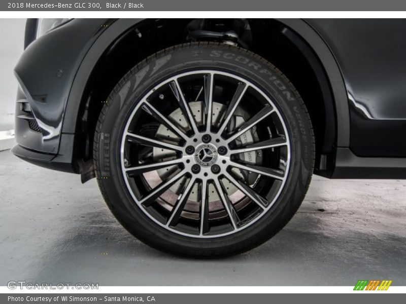 Black / Black 2018 Mercedes-Benz GLC 300