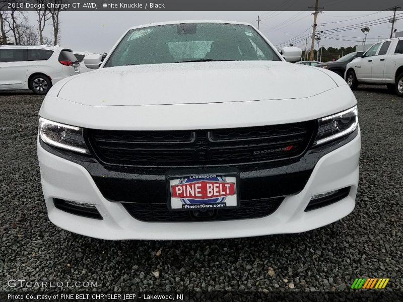 White Knuckle / Black 2018 Dodge Charger GT AWD