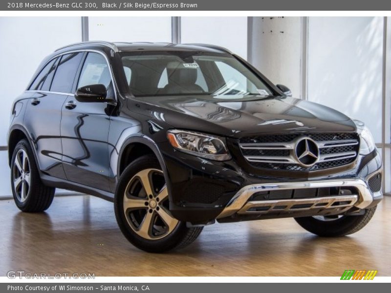 Black / Silk Beige/Espresso Brown 2018 Mercedes-Benz GLC 300