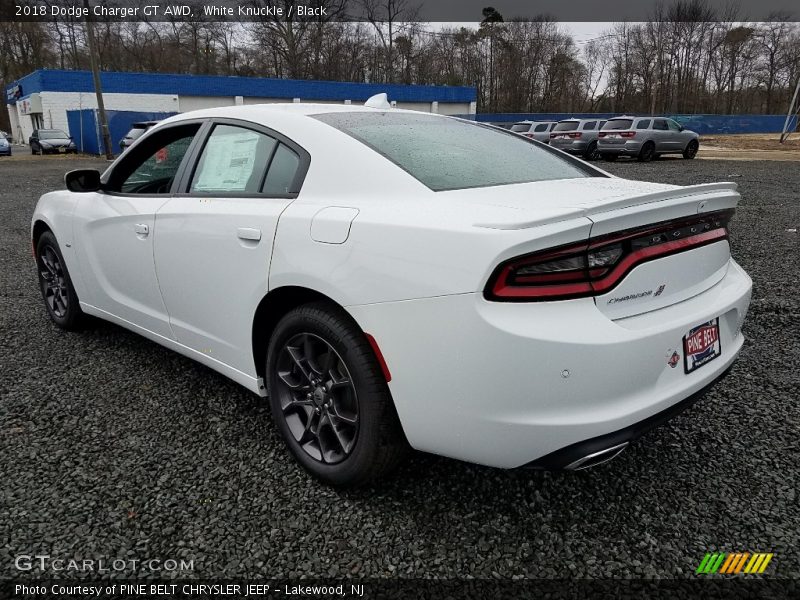 White Knuckle / Black 2018 Dodge Charger GT AWD