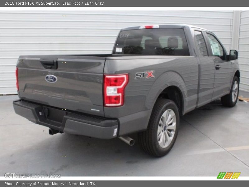 Lead Foot / Earth Gray 2018 Ford F150 XL SuperCab