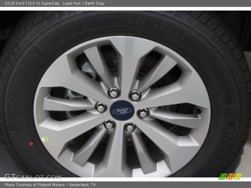 Lead Foot / Earth Gray 2018 Ford F150 XL SuperCab