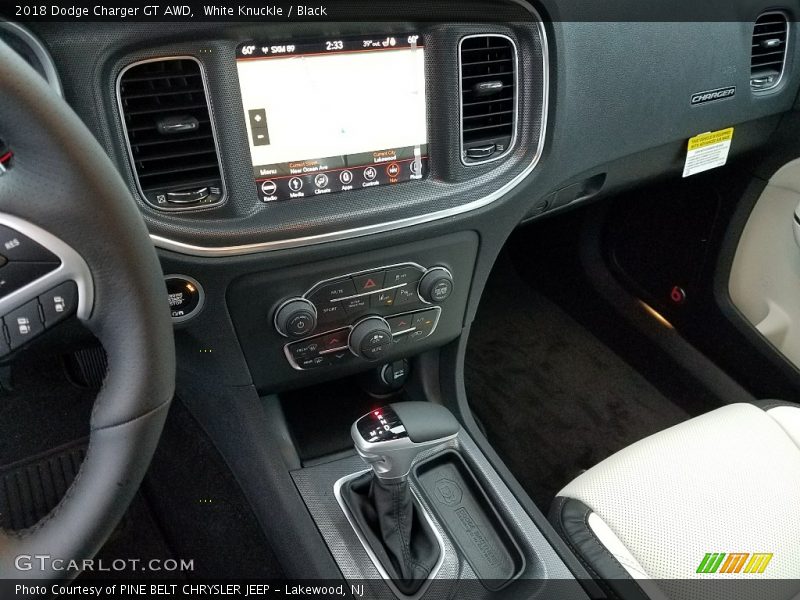White Knuckle / Black 2018 Dodge Charger GT AWD