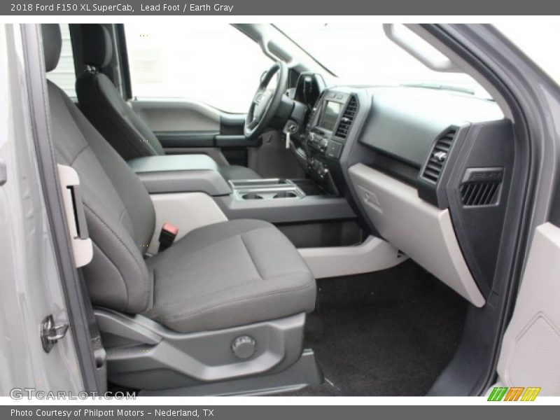 Lead Foot / Earth Gray 2018 Ford F150 XL SuperCab