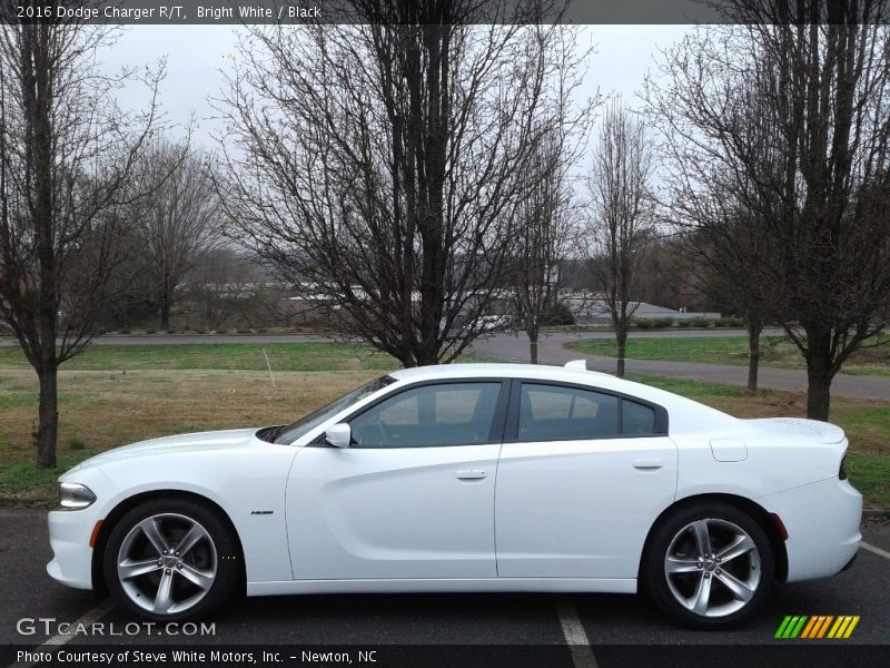 Bright White / Black 2016 Dodge Charger R/T