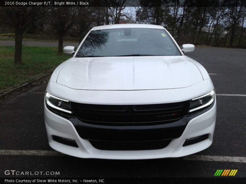 Bright White / Black 2016 Dodge Charger R/T
