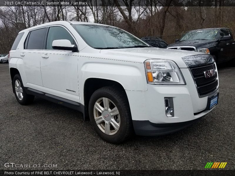 Summit White / Jet Black 2015 GMC Terrain SLE