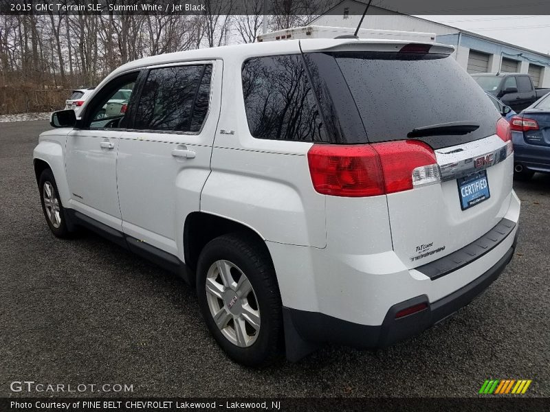 Summit White / Jet Black 2015 GMC Terrain SLE