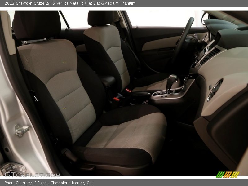 Silver Ice Metallic / Jet Black/Medium Titanium 2013 Chevrolet Cruze LS