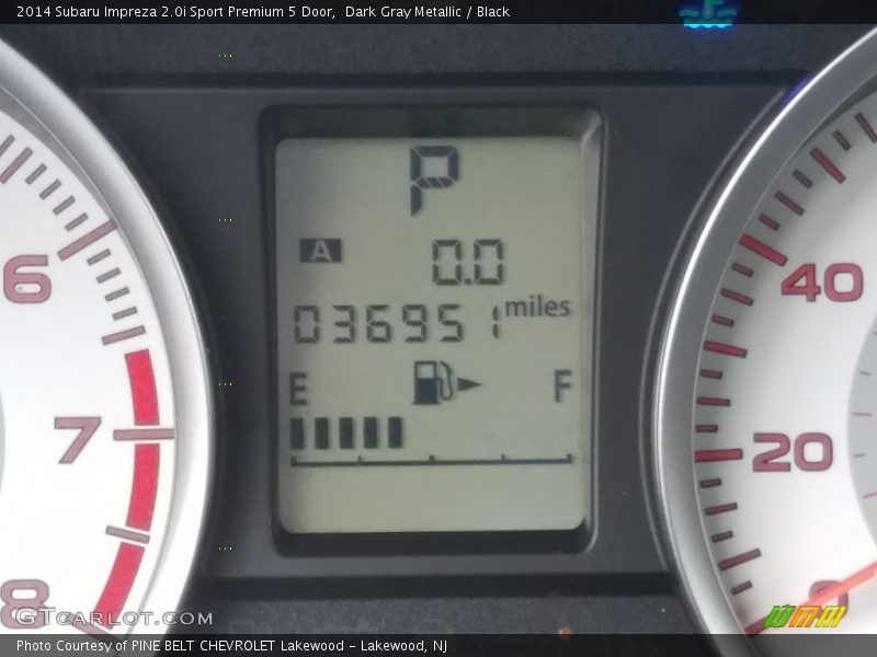 Dark Gray Metallic / Black 2014 Subaru Impreza 2.0i Sport Premium 5 Door
