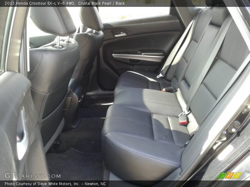 Crystal Black Pearl / Black 2013 Honda Crosstour EX-L V-6 4WD