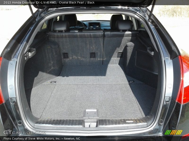 Crystal Black Pearl / Black 2013 Honda Crosstour EX-L V-6 4WD