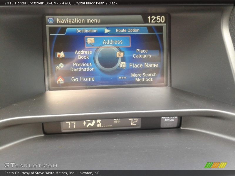 Crystal Black Pearl / Black 2013 Honda Crosstour EX-L V-6 4WD