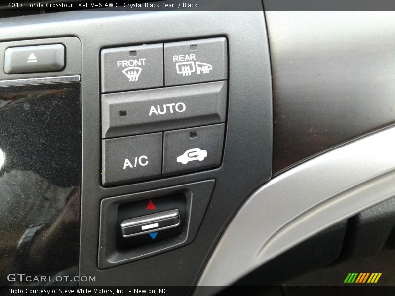 Crystal Black Pearl / Black 2013 Honda Crosstour EX-L V-6 4WD