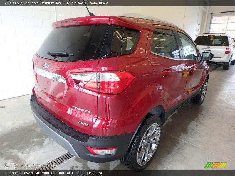 Ruby Red / Ebony Black 2018 Ford EcoSport Titanium 4WD