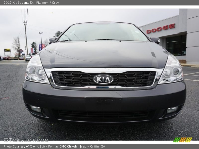 Platinum / Gray 2012 Kia Sedona EX