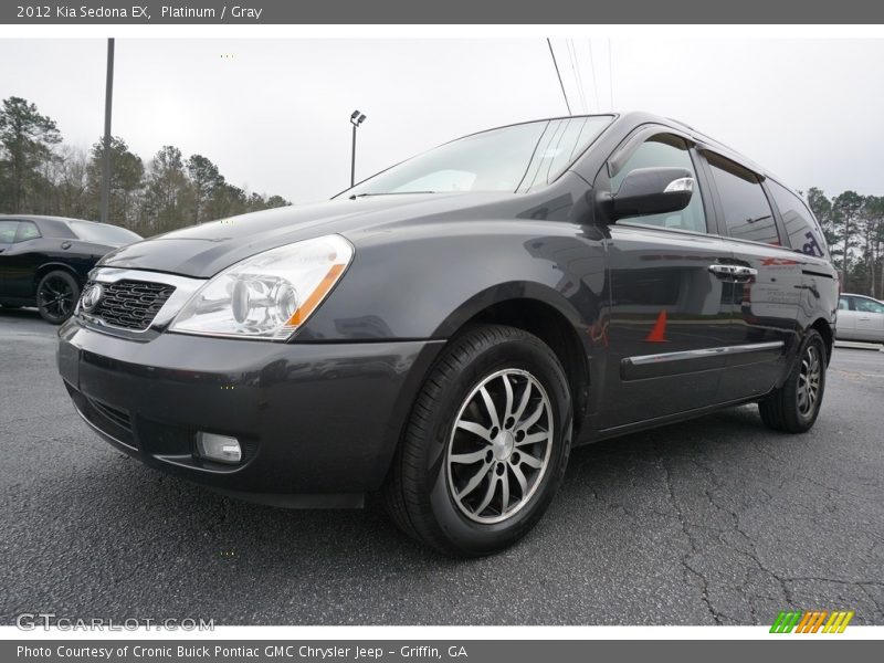 Platinum / Gray 2012 Kia Sedona EX