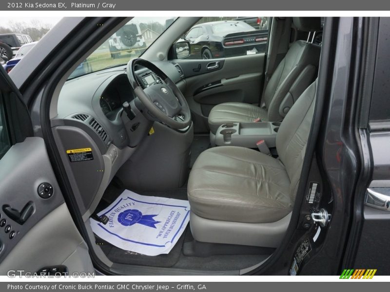 Platinum / Gray 2012 Kia Sedona EX