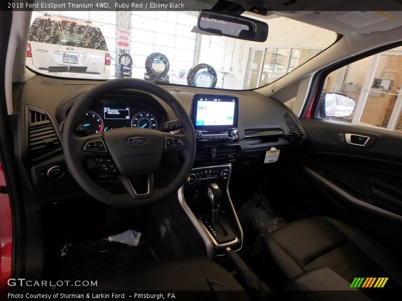 Ruby Red / Ebony Black 2018 Ford EcoSport Titanium 4WD
