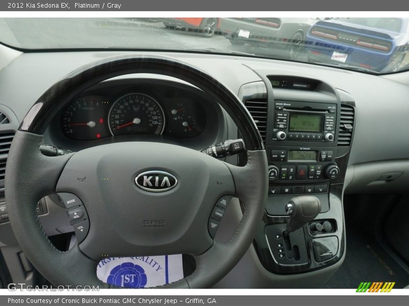 Platinum / Gray 2012 Kia Sedona EX