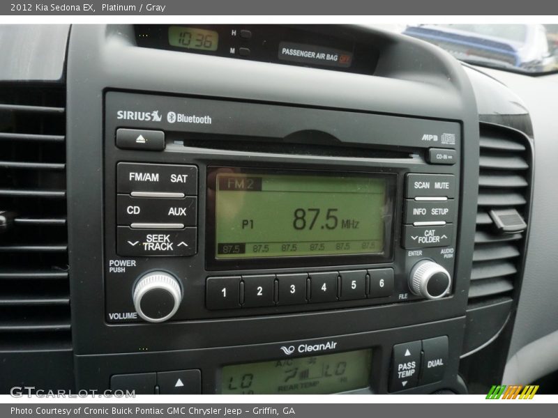 Platinum / Gray 2012 Kia Sedona EX