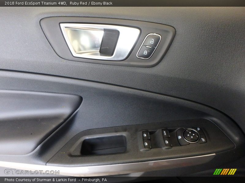 Ruby Red / Ebony Black 2018 Ford EcoSport Titanium 4WD