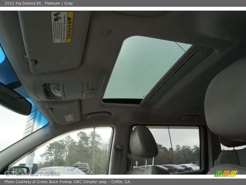 Platinum / Gray 2012 Kia Sedona EX