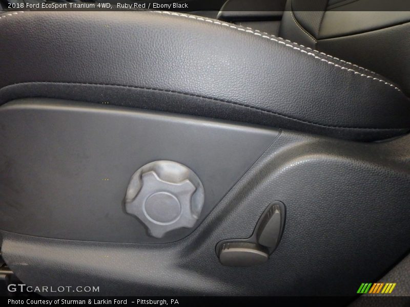 Ruby Red / Ebony Black 2018 Ford EcoSport Titanium 4WD