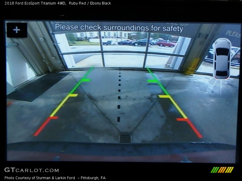 Ruby Red / Ebony Black 2018 Ford EcoSport Titanium 4WD