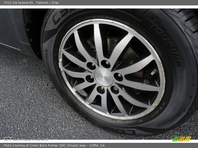 Platinum / Gray 2012 Kia Sedona EX