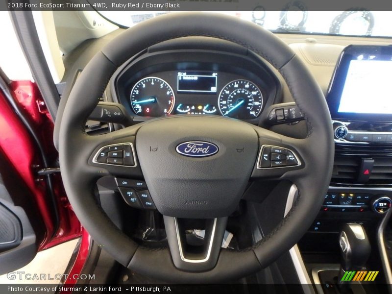  2018 EcoSport Titanium 4WD Steering Wheel