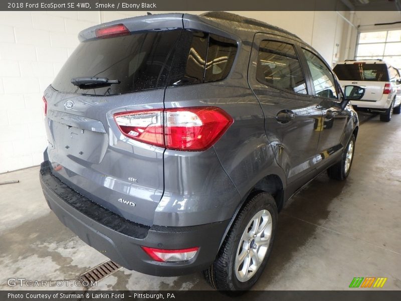 Smoke / Ebony Black 2018 Ford EcoSport SE 4WD