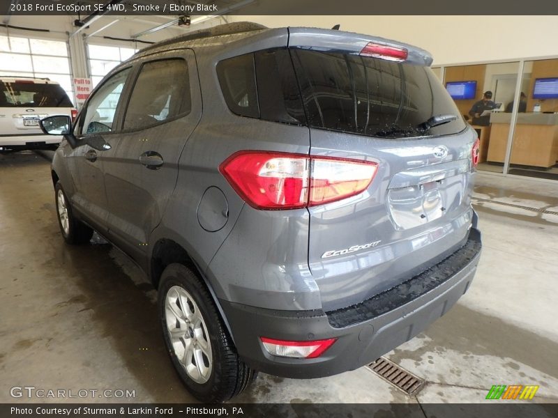 Smoke / Ebony Black 2018 Ford EcoSport SE 4WD