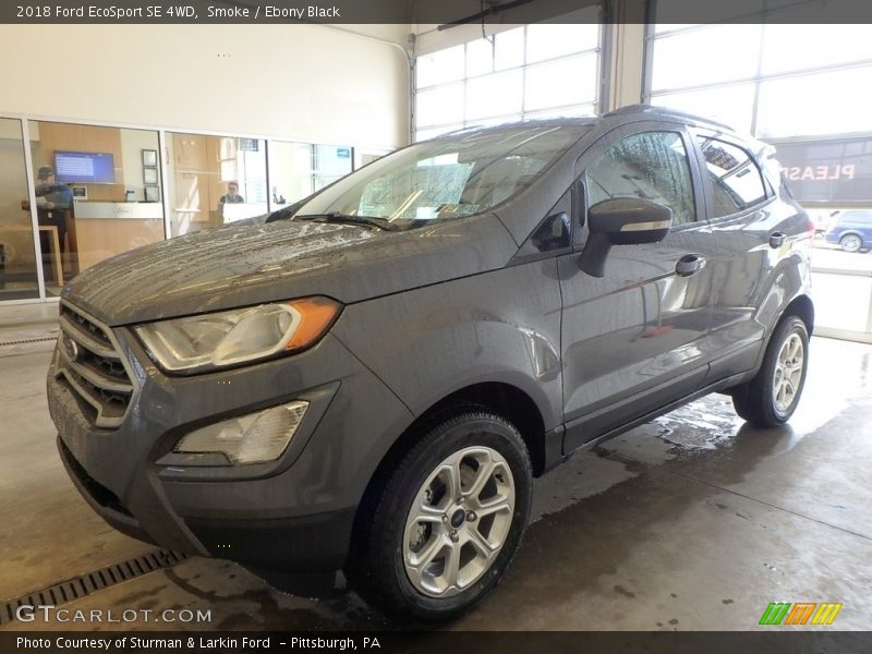 Smoke / Ebony Black 2018 Ford EcoSport SE 4WD