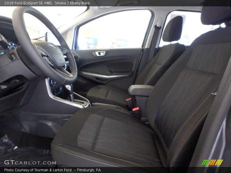 Smoke / Ebony Black 2018 Ford EcoSport SE 4WD