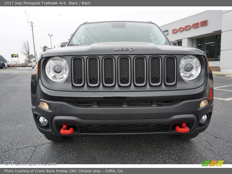 Black / Black 2017 Jeep Renegade Trailhawk 4x4