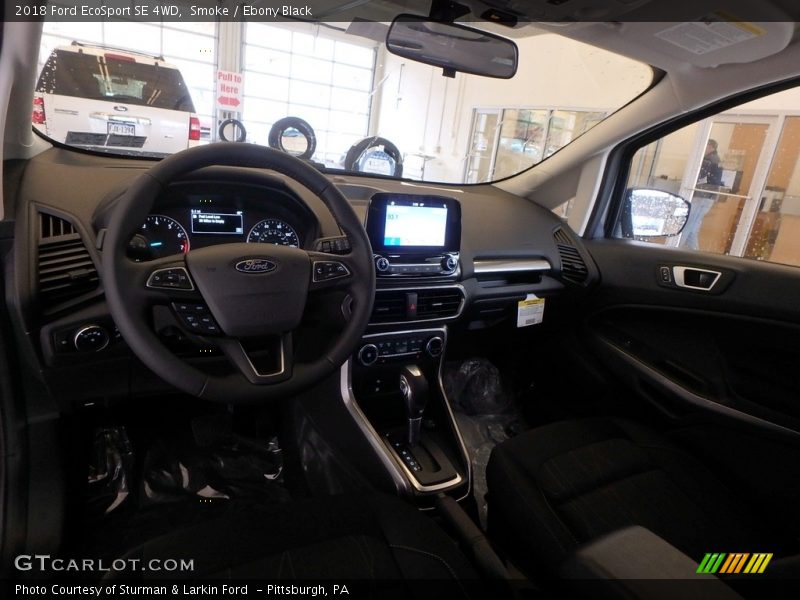 Smoke / Ebony Black 2018 Ford EcoSport SE 4WD