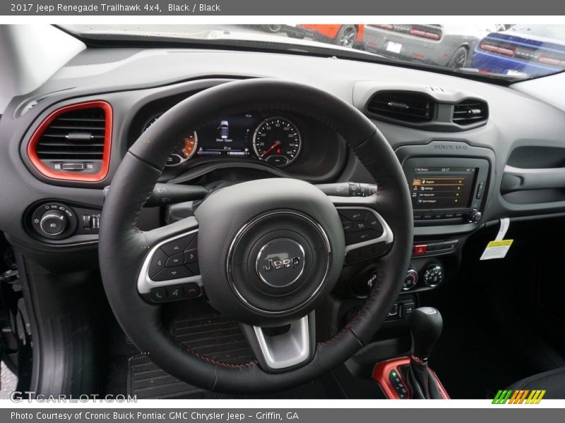 Black / Black 2017 Jeep Renegade Trailhawk 4x4