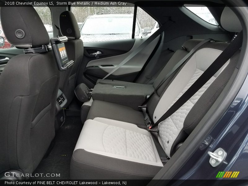 Storm Blue Metallic / Medium Ash Gray 2018 Chevrolet Equinox LS